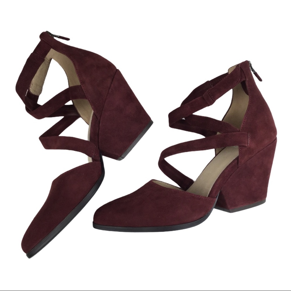 Eileen Fisher Suede Rea pump, 7 1/2